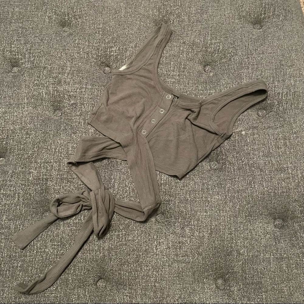 Windsor Wrap and Tie Tank Top